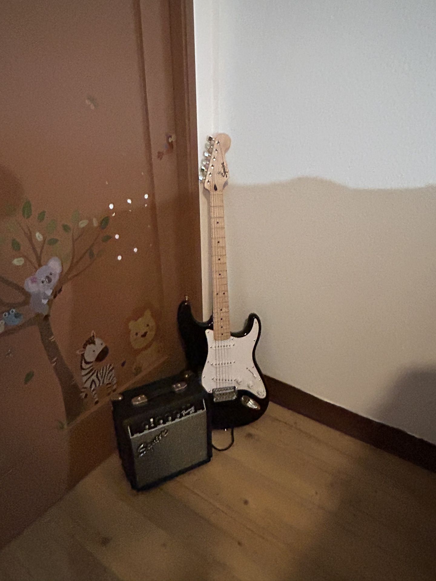 Squier Stratocaster guitar on sell