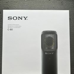SONY C-80 Condenser Microphone