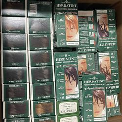 WHOLESALE Lot 50 new boxes HERBATINT Hair Dye