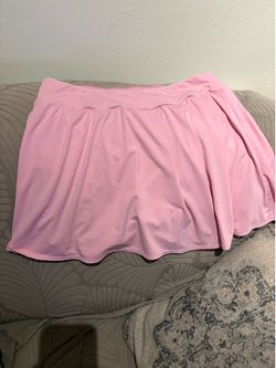 Pink skirt