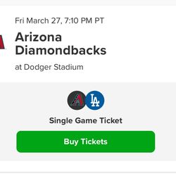 Dodger Tickets 