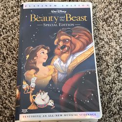 Walt Disney Beauty And The Beast Special Edition VHS 