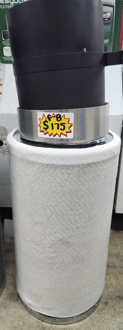 8" Inline Fan W/ New Vivosun Filter Combo
