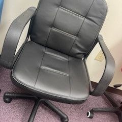Black Leather Chair
