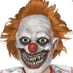 Kids Halloween Clown Mask