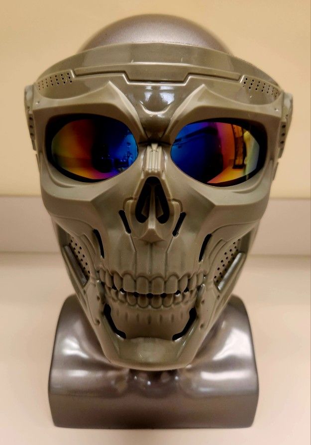 Tactical Skull Mask Airsoft Paintball Motorcycle Military Hunting