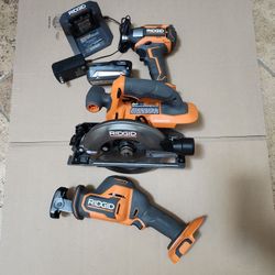 Rigid SubCompact 18v Brushless Tools