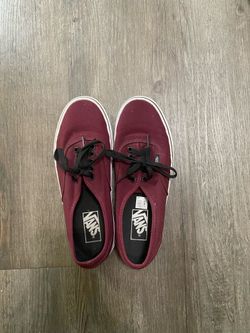 Maroon Vans Size 9 Women’s