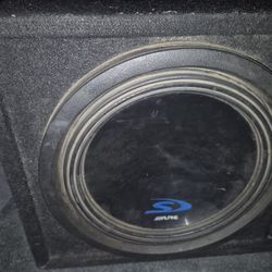 Alpine S Series 12 Inch Sub With Box