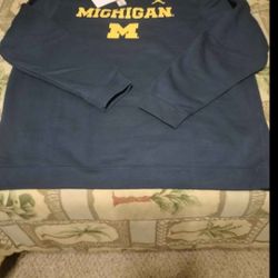 Michigan Wolverines Jordan Brand Primetime Primary Stack Pullover Sweatshirt 2xl brand new with tags!!