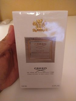 Brand new Creed silver mountain water 3.3fl.oz. still seal