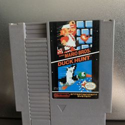 Original Nintendo Game Mario 
