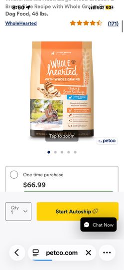 Dog food
