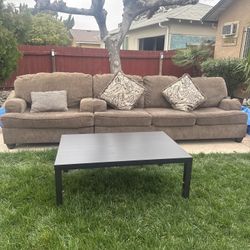 Sofa Set + Table