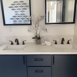 Double Sink Vanity
