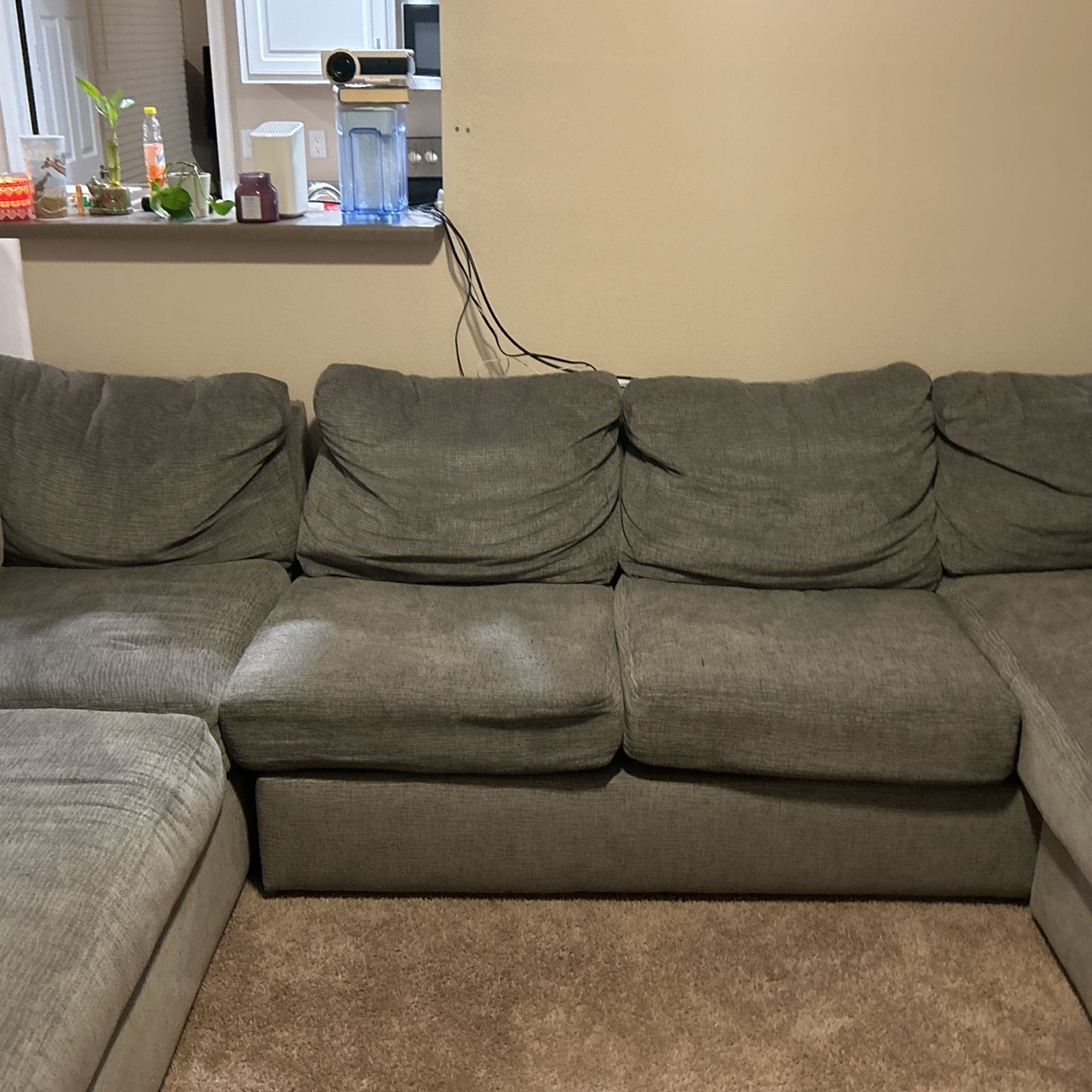 American Furniture Wearhouse Double Sectional Couch