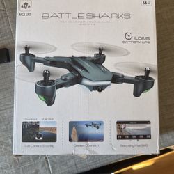 VISUO BATTLE SHARKS HIGH PERFORMANCE 4 Channel Camera Quad Chopper. 