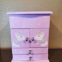Girls Unicorn 🦄  Decored  Room Set Jelwery Box 