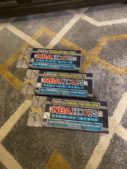 2019-20 NBA Hoops Premium Stock Factory Set