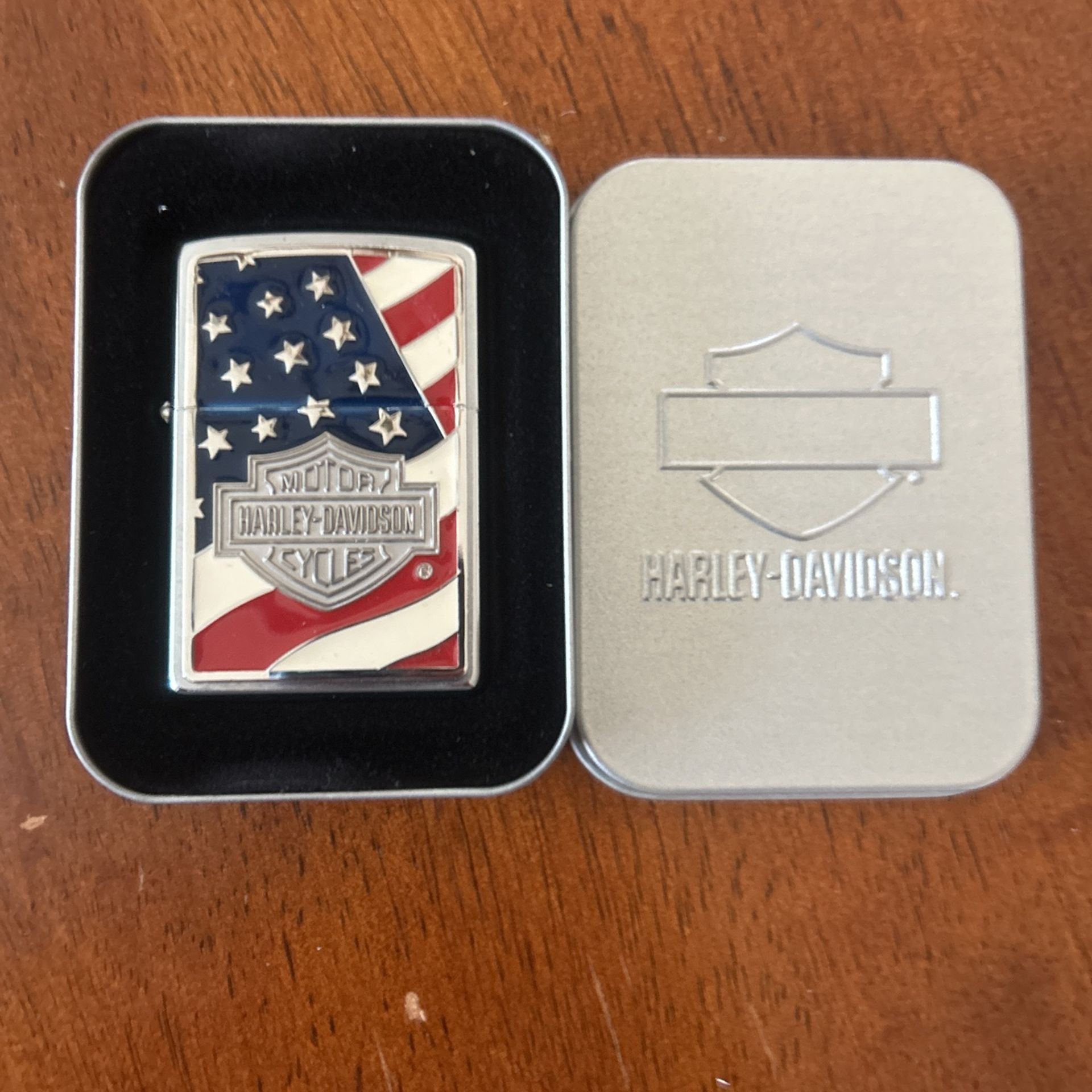 Zippo Lighter Harley Davidson Americana