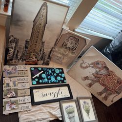 Decoracion De Cuadros En Perfecto Estado Uno Aun Nuevo 