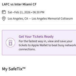 Lafc vs Miami Feb 21st