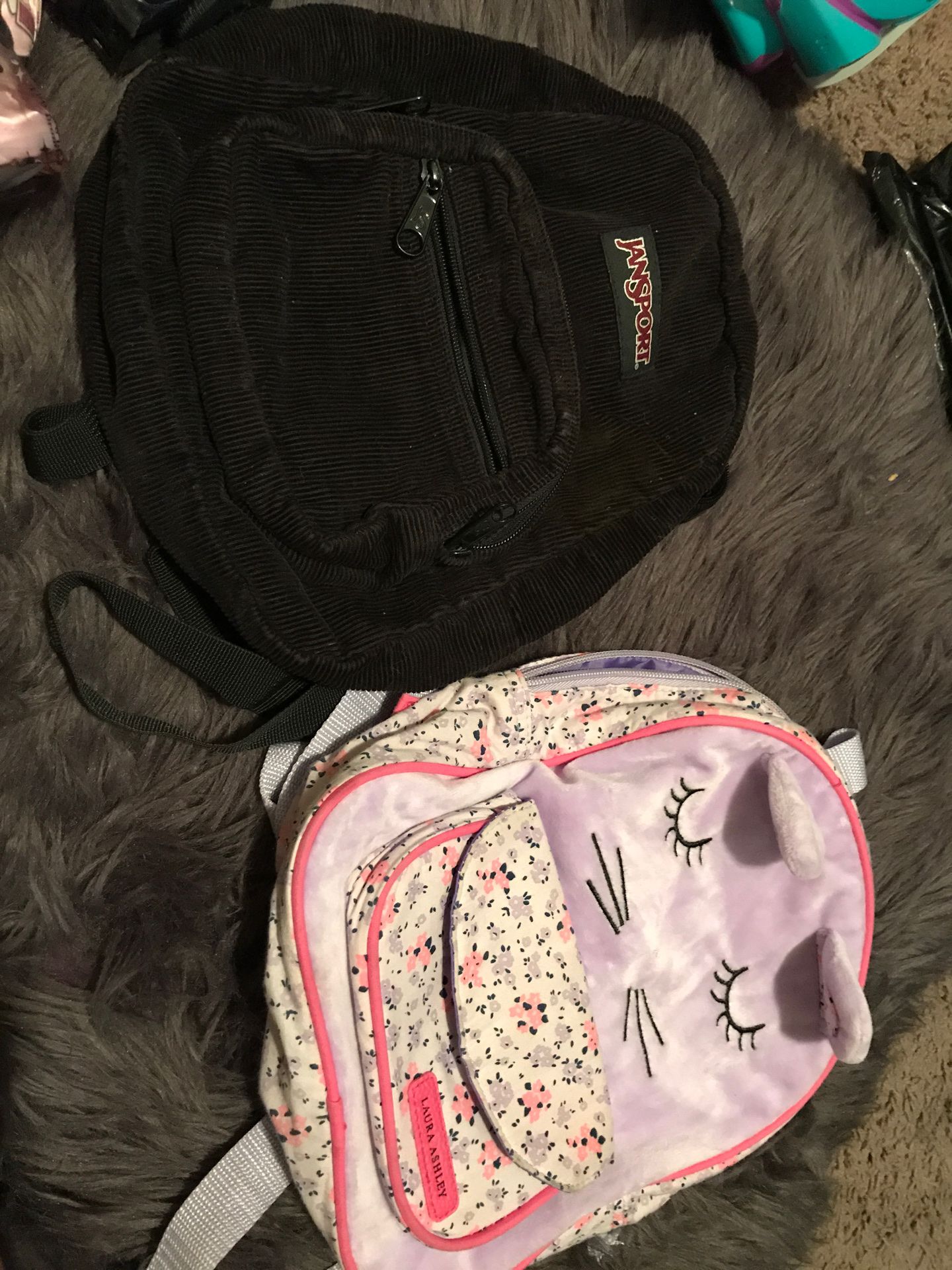 Two Jan sports backpacks $7