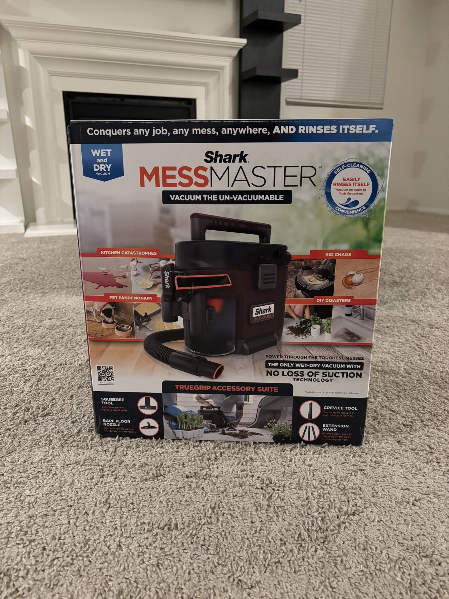 Vacuum Wet and Dry Mess Master