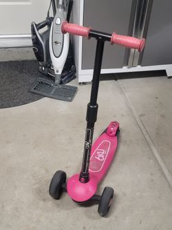 Girls Pink Scooter