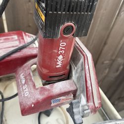 MK370 used Wet tile cutting machine.