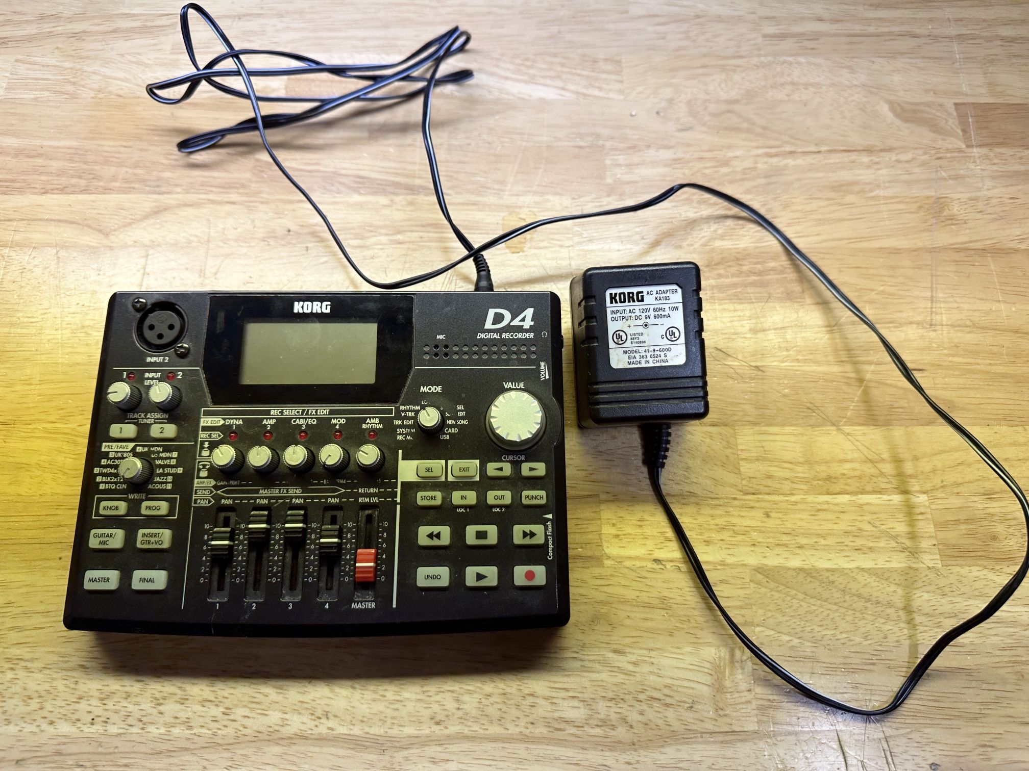 Korg D4 Digital Recorder