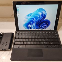 Microsoft Surface 3 10.8" 1080p Touchscreen Laptop/Tablet Hybrid + Windows 11 + Backlight Keyboard 
