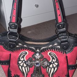 Red Nd Black Gothic Purse 