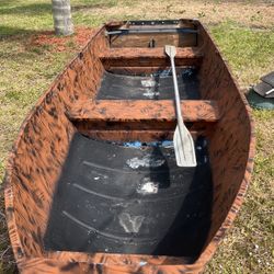 14 Jon Boat Skiff Aluminum Boat 