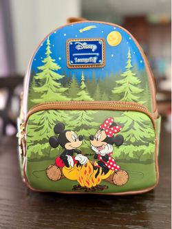 Mickey, Minnie, & Friends Camping Scene Mini Backpack (Exclusive)
