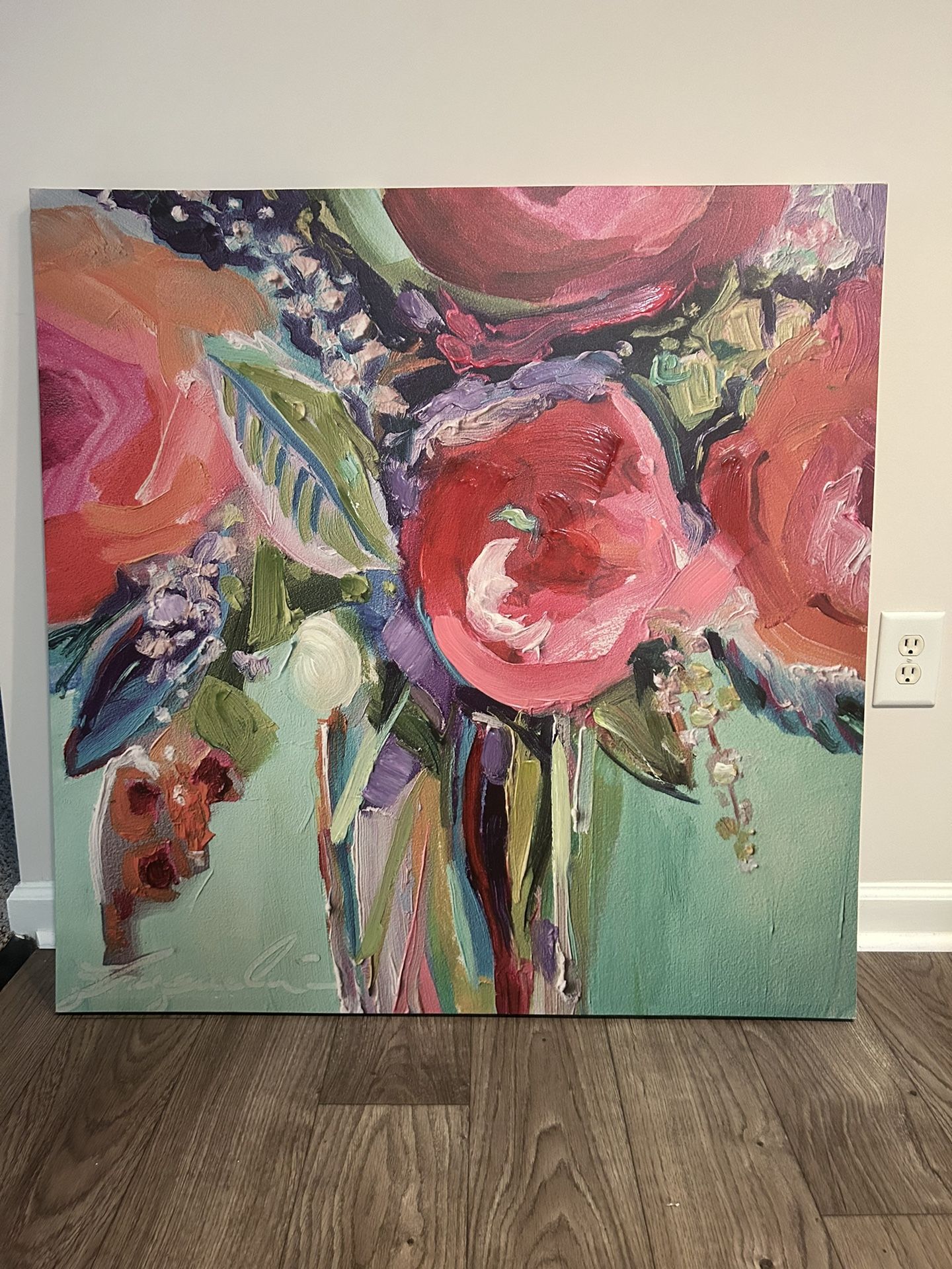 Floral Canvas Wall Art 