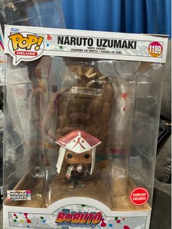 Funko Pop! Deluxe Naruto Uzumaki #1189 Hokage Series Boruto Exclusive