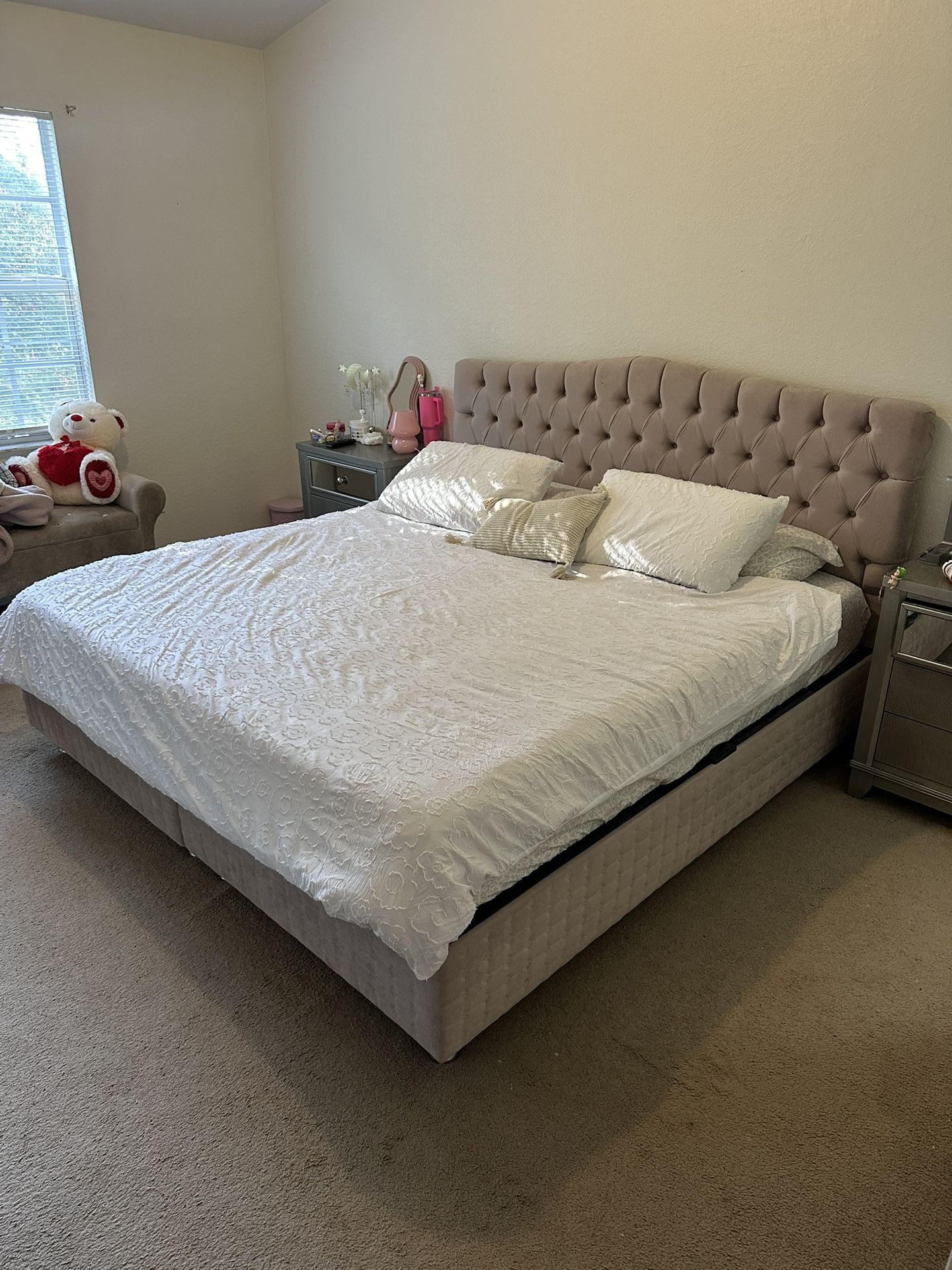 King bed frame