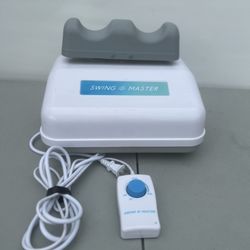 Swing Master Daiwa Felicity Chi Machine Passive Aerobic Exerciser Works Great. Used in good condition with some cosmetic blemishes. These blemishes ar