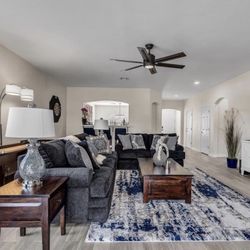 Custom Coffee Table + Two End Tables 
