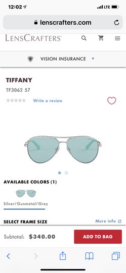 REAL TIFFANY & CO. SUNGLASSES