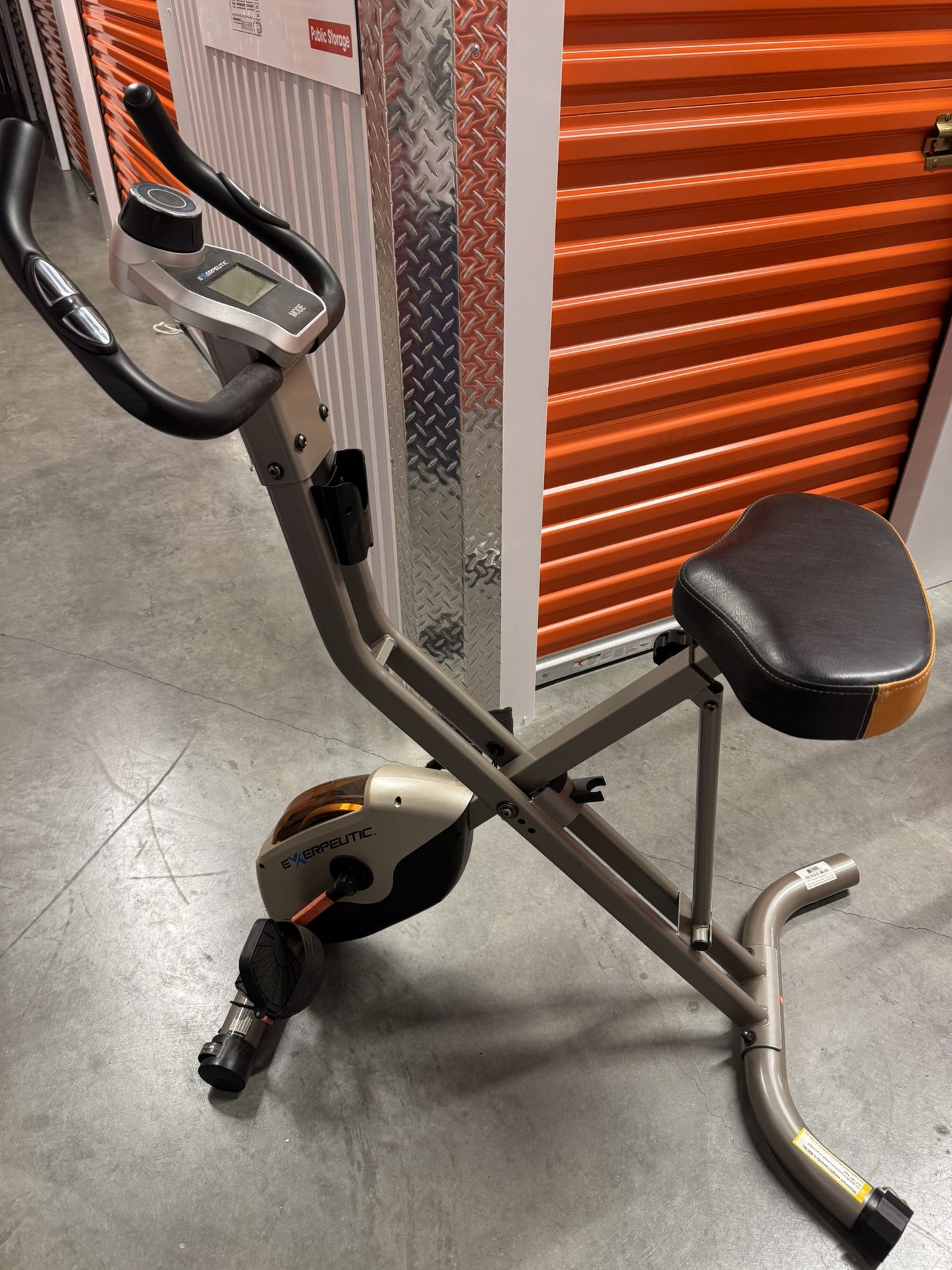 Exercise Bike , Folding Model Exerpeutic Bike
