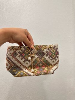 Multicolor makeup pouch