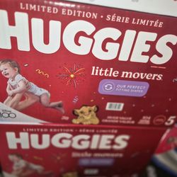 Huggies Size 5 $35 Cada 1 Caja Precio Firme 