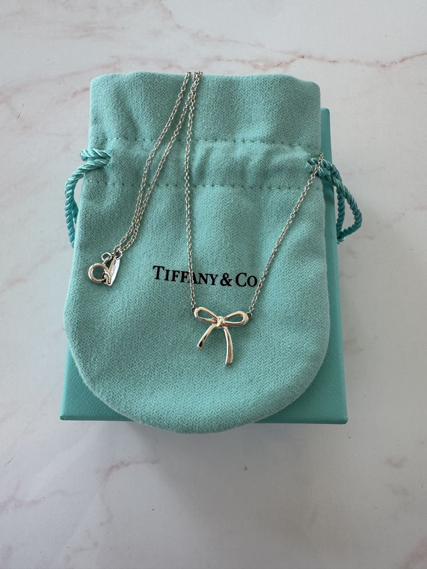 Tiffany & Co. Bow Necklace 