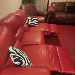 Duel Recliner Couch Good Condition Can Deliver Okc Area 30