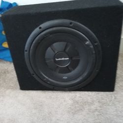 Rockford fosgate. Woofer