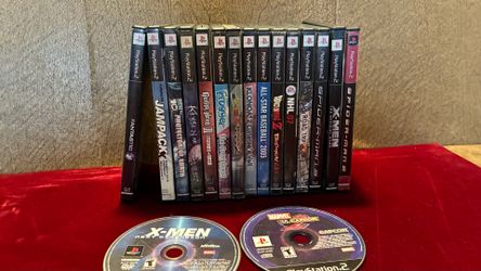 PS2 Game Lot w marvel vs capcom/ Klonoa 2 the veil