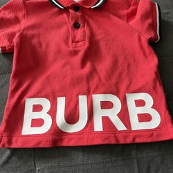 Kid Boys Burberry Shirt