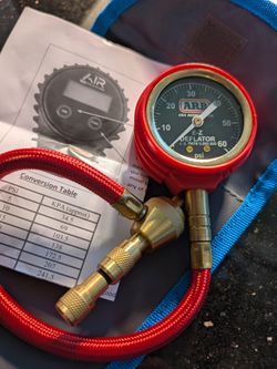 ARB ARB505 Deflator Kit 10-60 PSI Tire Pressure Gauge Rapid Air Down Offroad Kit